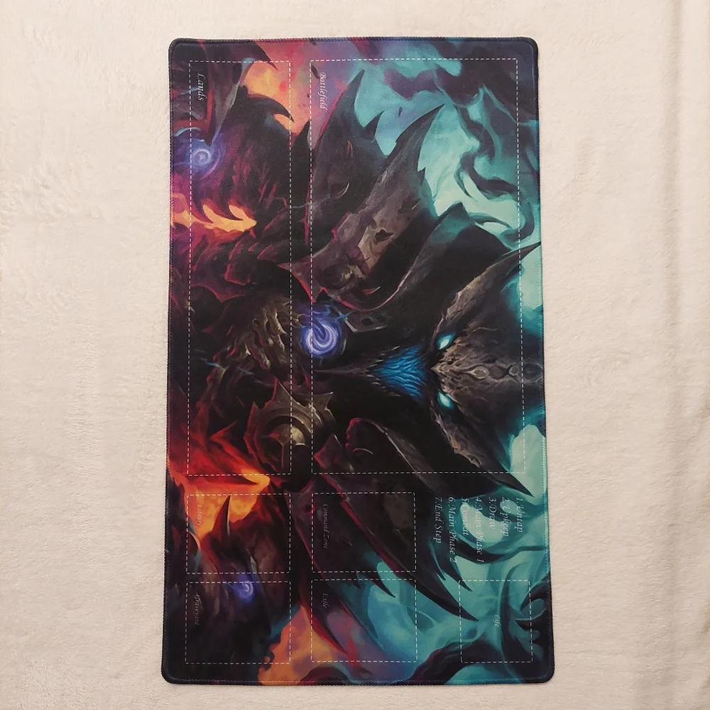 Legends Void Burrower Rek'Sai MTG YGO Pokemon TCG CCG Gaming Mat 23x13.5 Inch